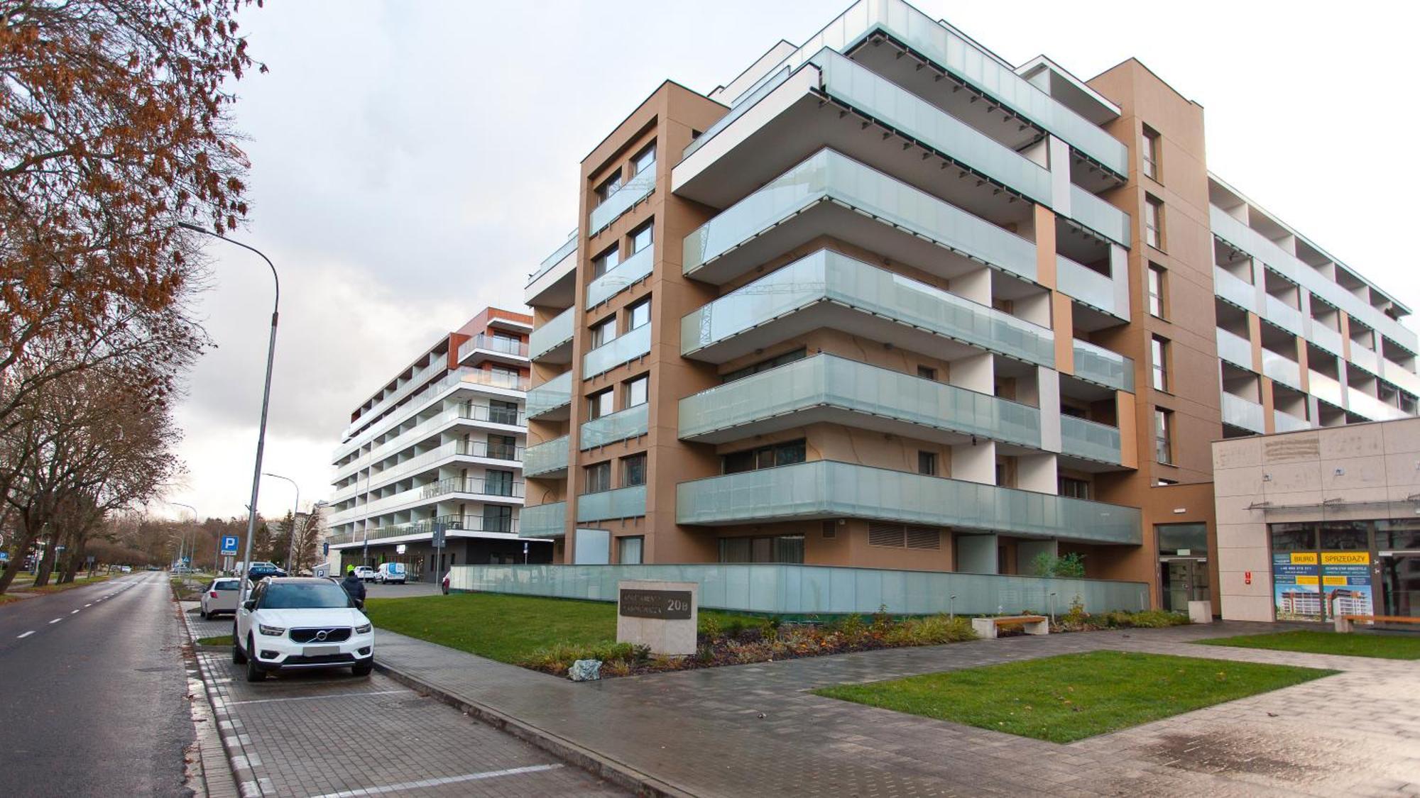 Apartament Kasprowicza 20 A Z Garazen Kolobrzeg Dış mekan fotoğraf